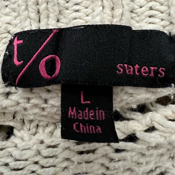 EUC T/O Sweaters Open front knit cardigan sweater - Picture 5 of 5